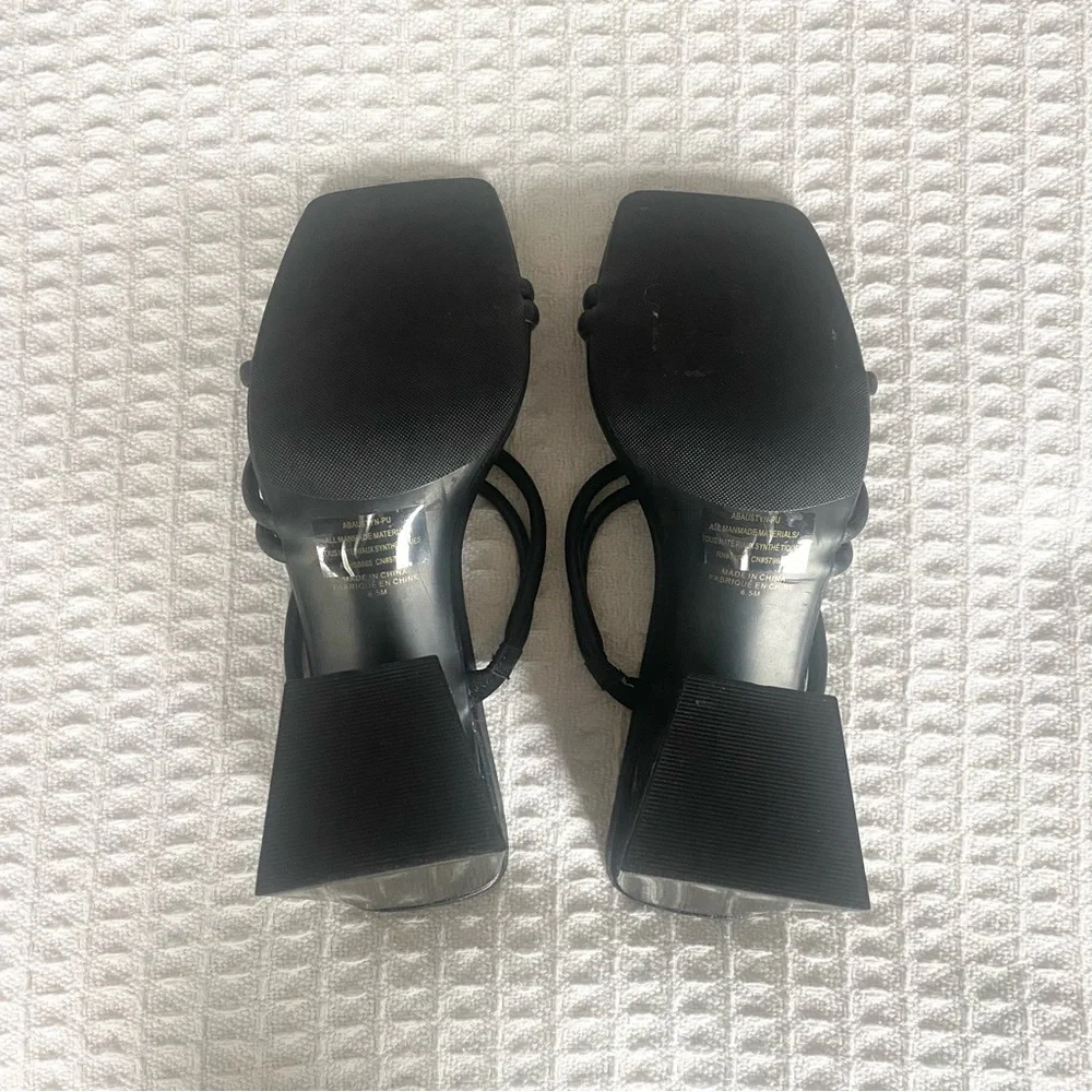 Abound Austyn Strappy sandal black size 8.5